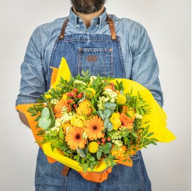 Bouquet de fleurs colorées