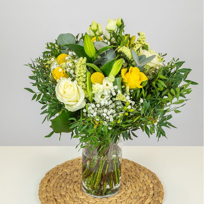 Achat bouquet de fleurs jaunes - Commande & Livraison